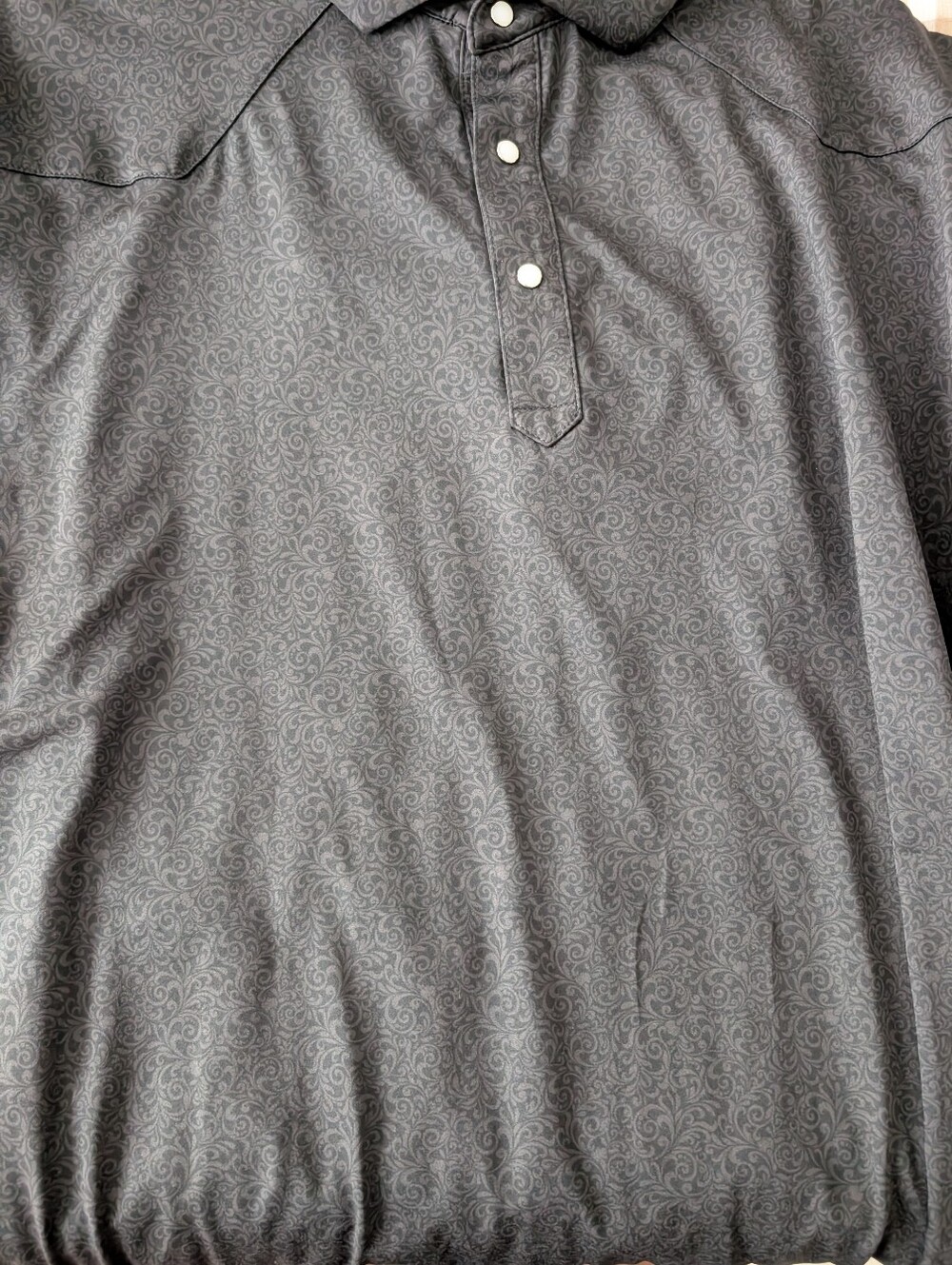 NWOT Iron Oak Black Polo XL